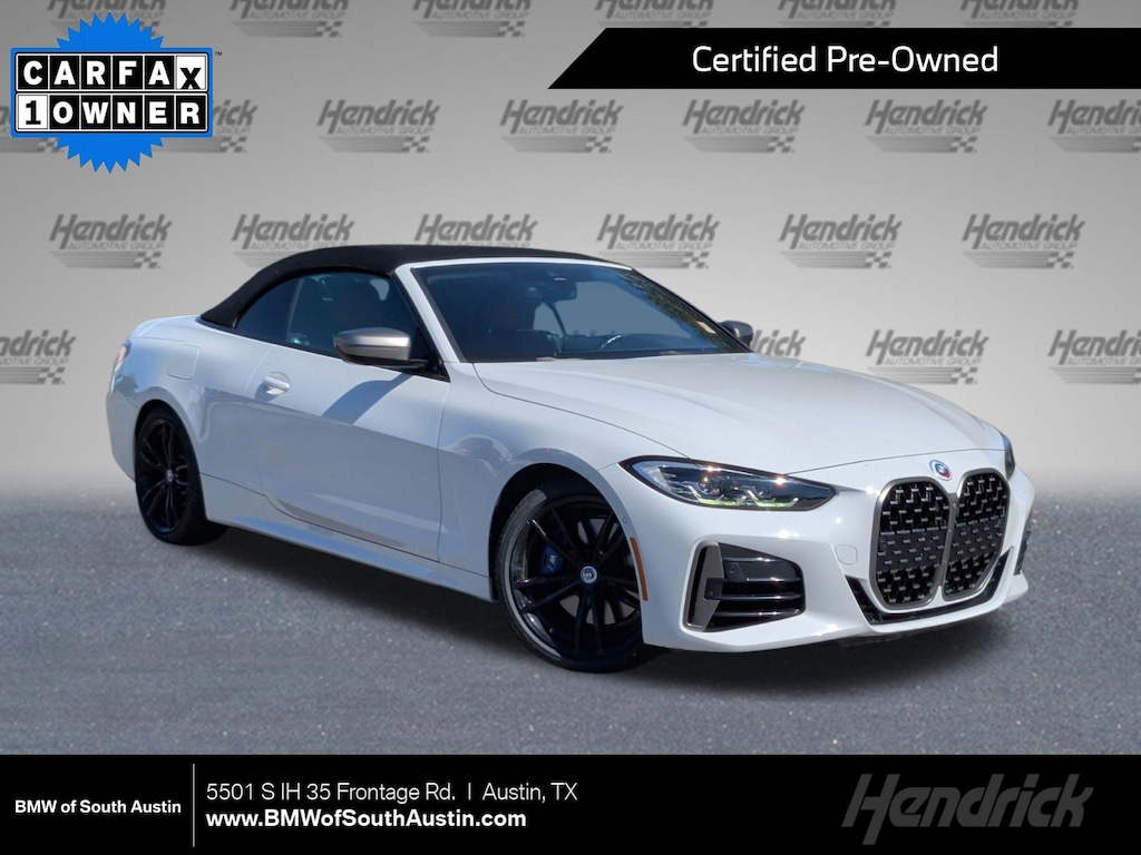 Certified 2023 BMW 4 Series M440i Convertible