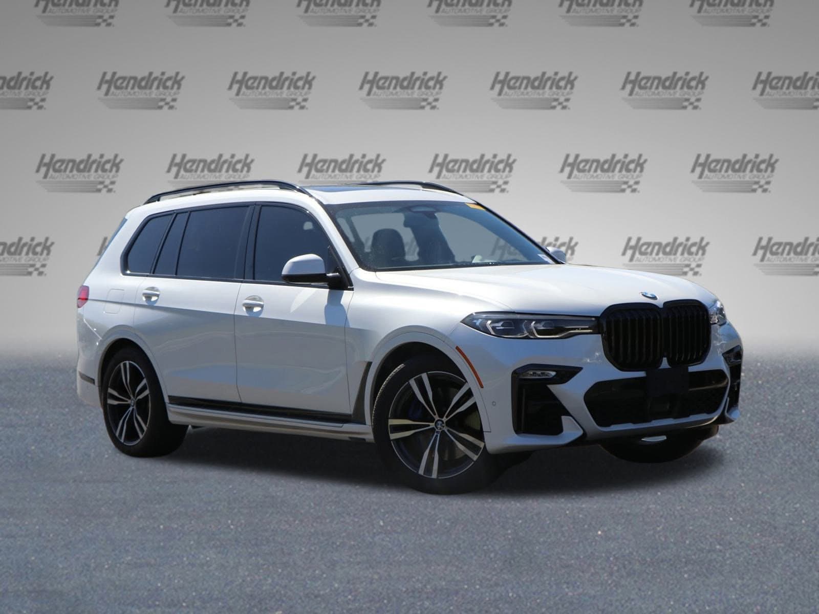 Certified 2021 BMW X7 40i with VIN 5UXCW2C0XM9G83301 for sale in Austin, TX