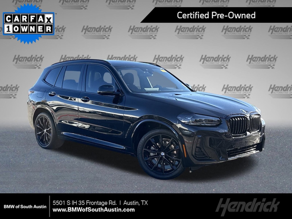 Certified 2023 BMW X3 sDrive30i SUV
