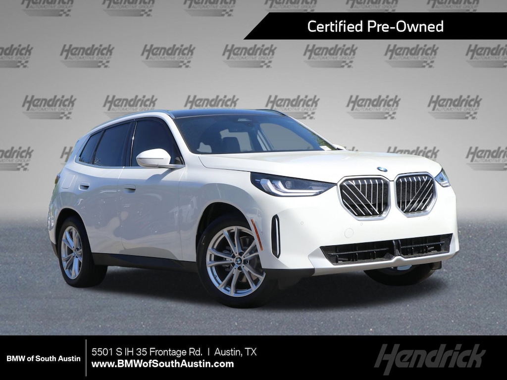 Certified 2025 BMW X3 30 xDrive SUV