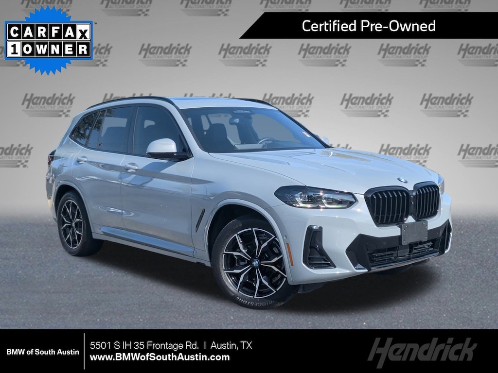 Certified 2024 BMW X3 xDrive30i SUV