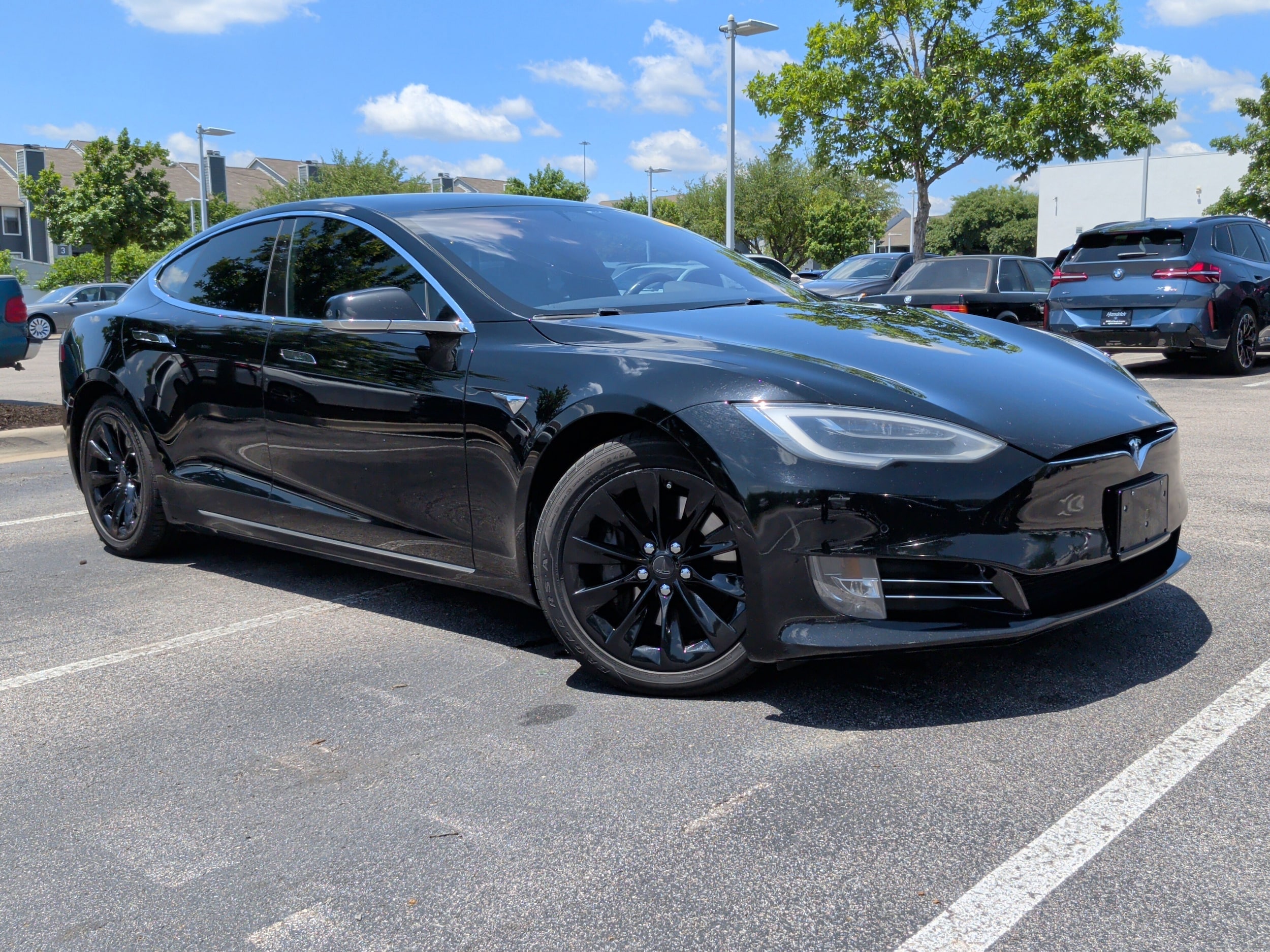 Used 2018 Tesla Model S 75D with VIN 5YJSA1E20JF293620 for sale in Austin, TX