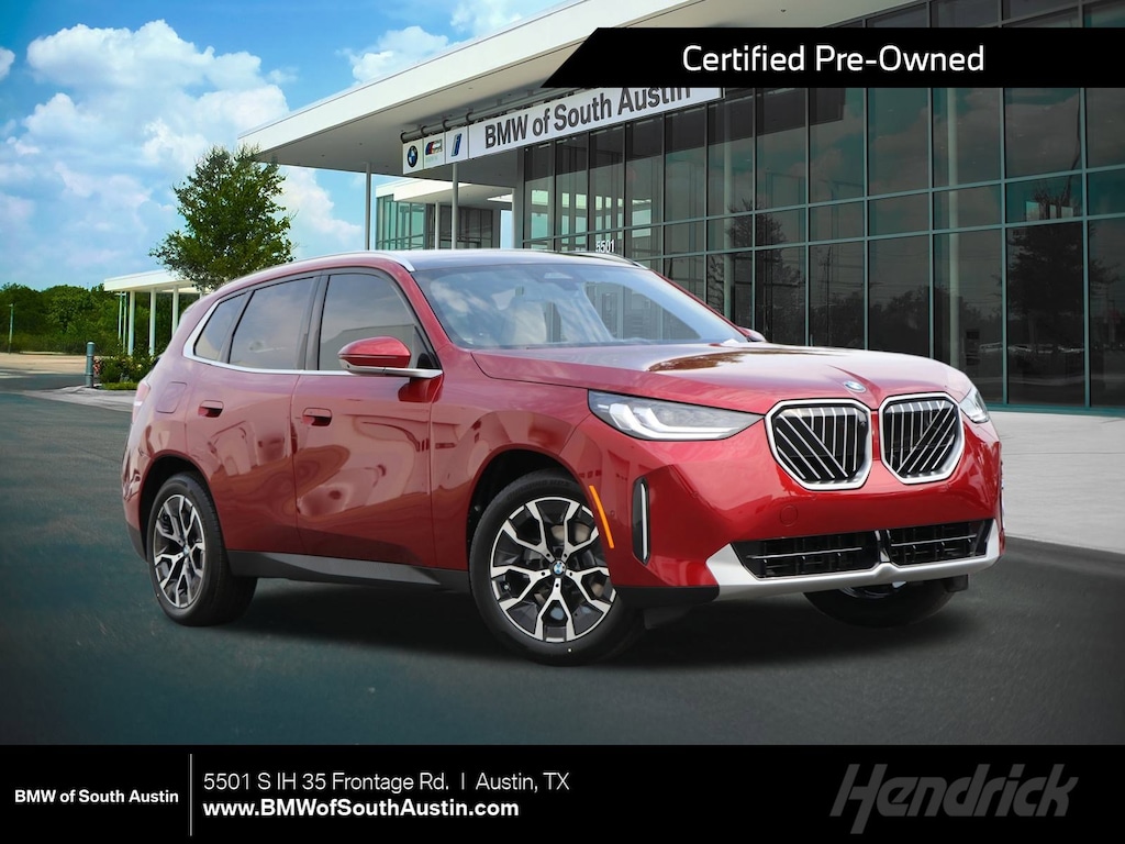 Certified 2025 BMW X3 30 xDrive SUV