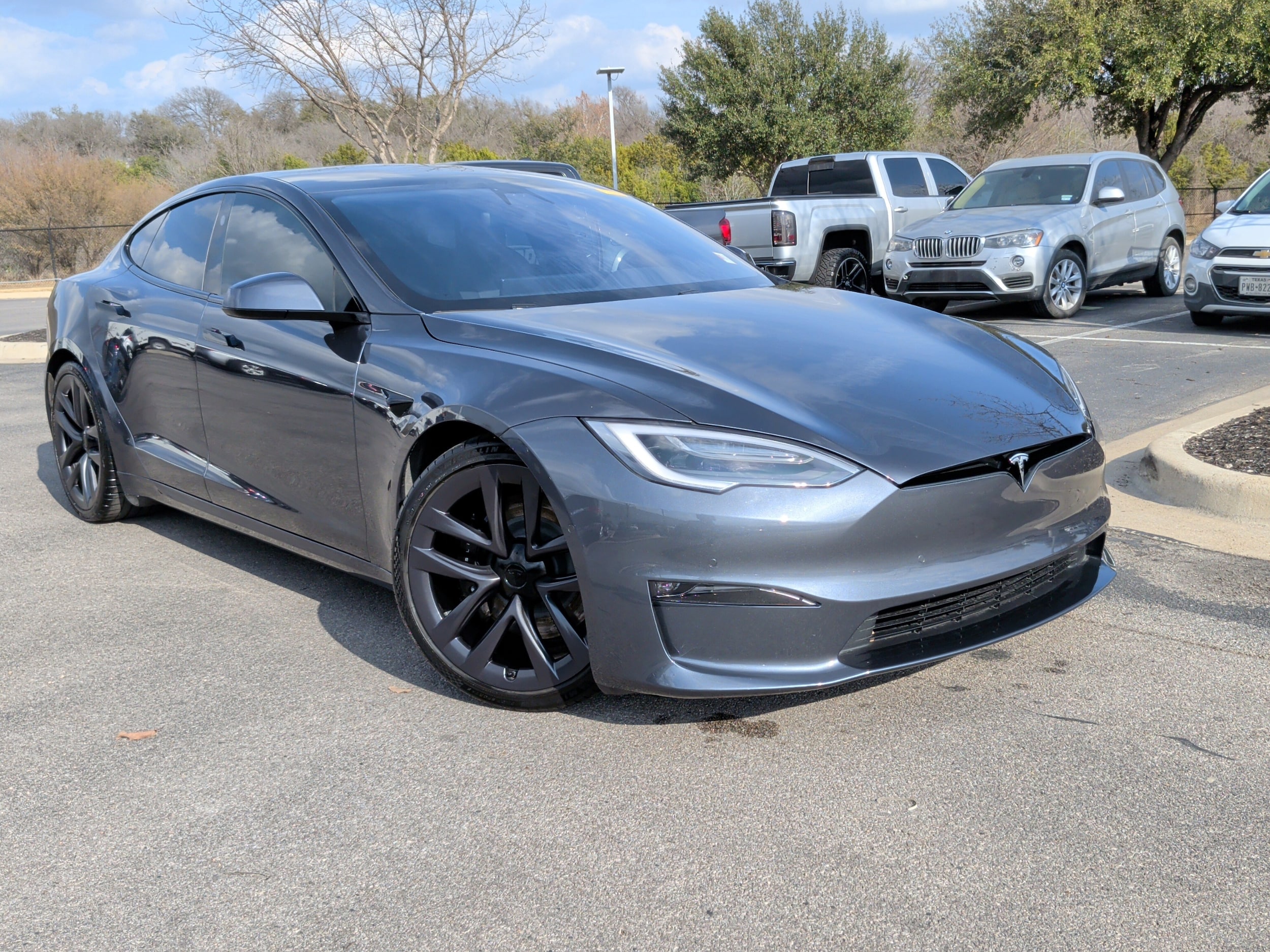 Used 2021 Tesla Model S Plaid with VIN 5YJSA1E66MF433449 for sale in Austin, TX