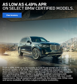 BMW Certified Pre-Owned Special Offers | BMW of South Austin