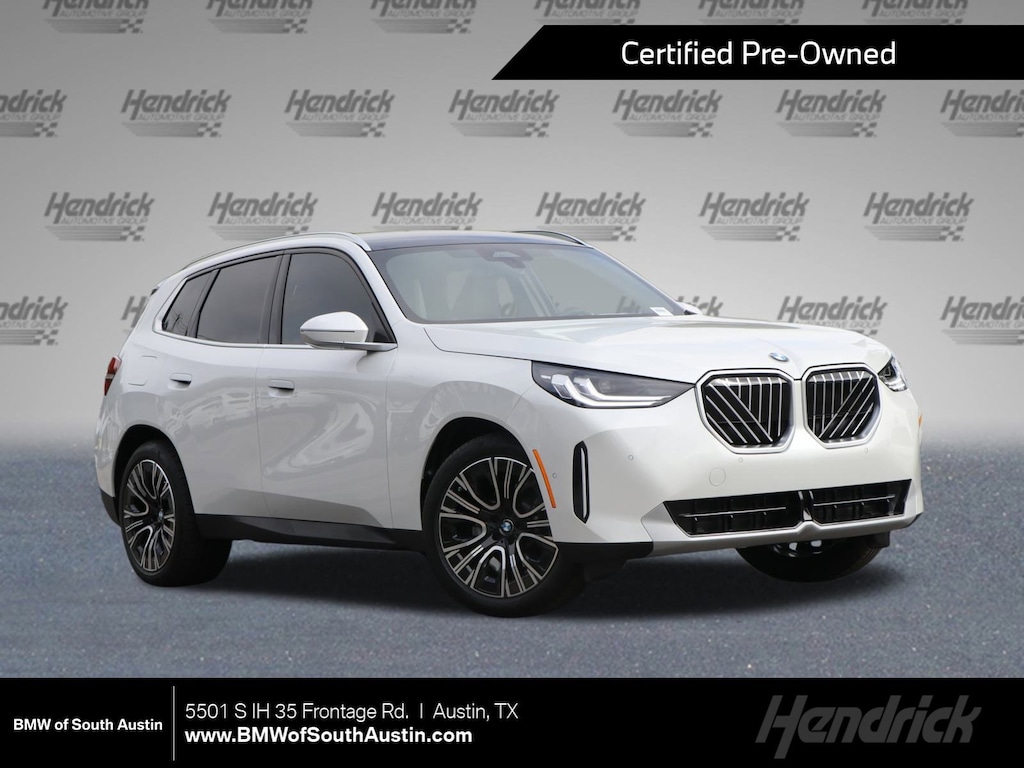 Certified 2025 BMW X3 30 xDrive SUV