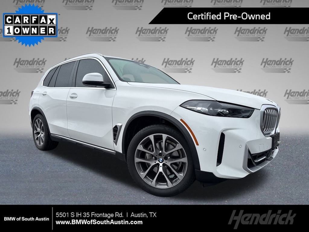 Certified 2024 BMW X5 sDrive40i SUV