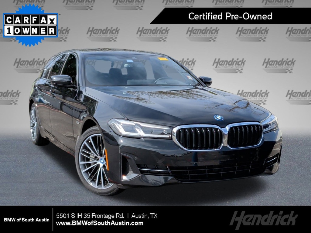 Certified 2023 BMW 5 Series 530e Sedan
