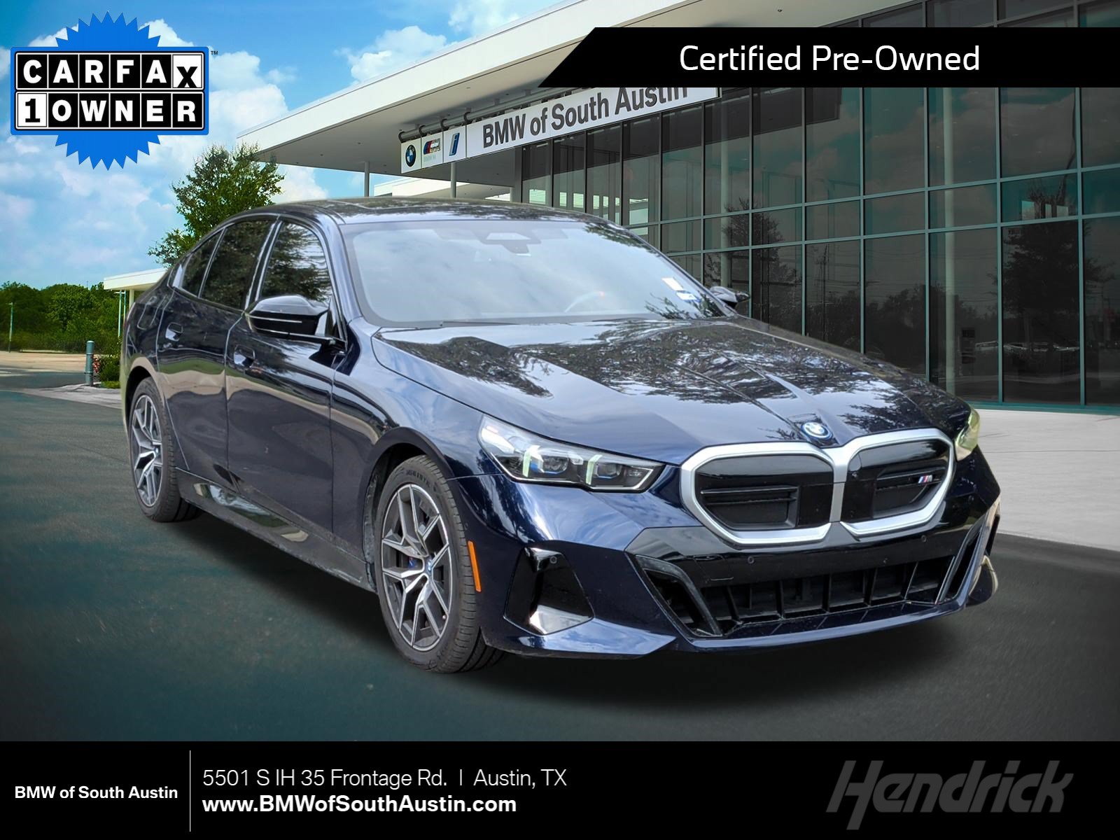 Certified 2024 BMW i5 M60 with VIN WBY43FK04RCP89093 for sale in Austin, TX