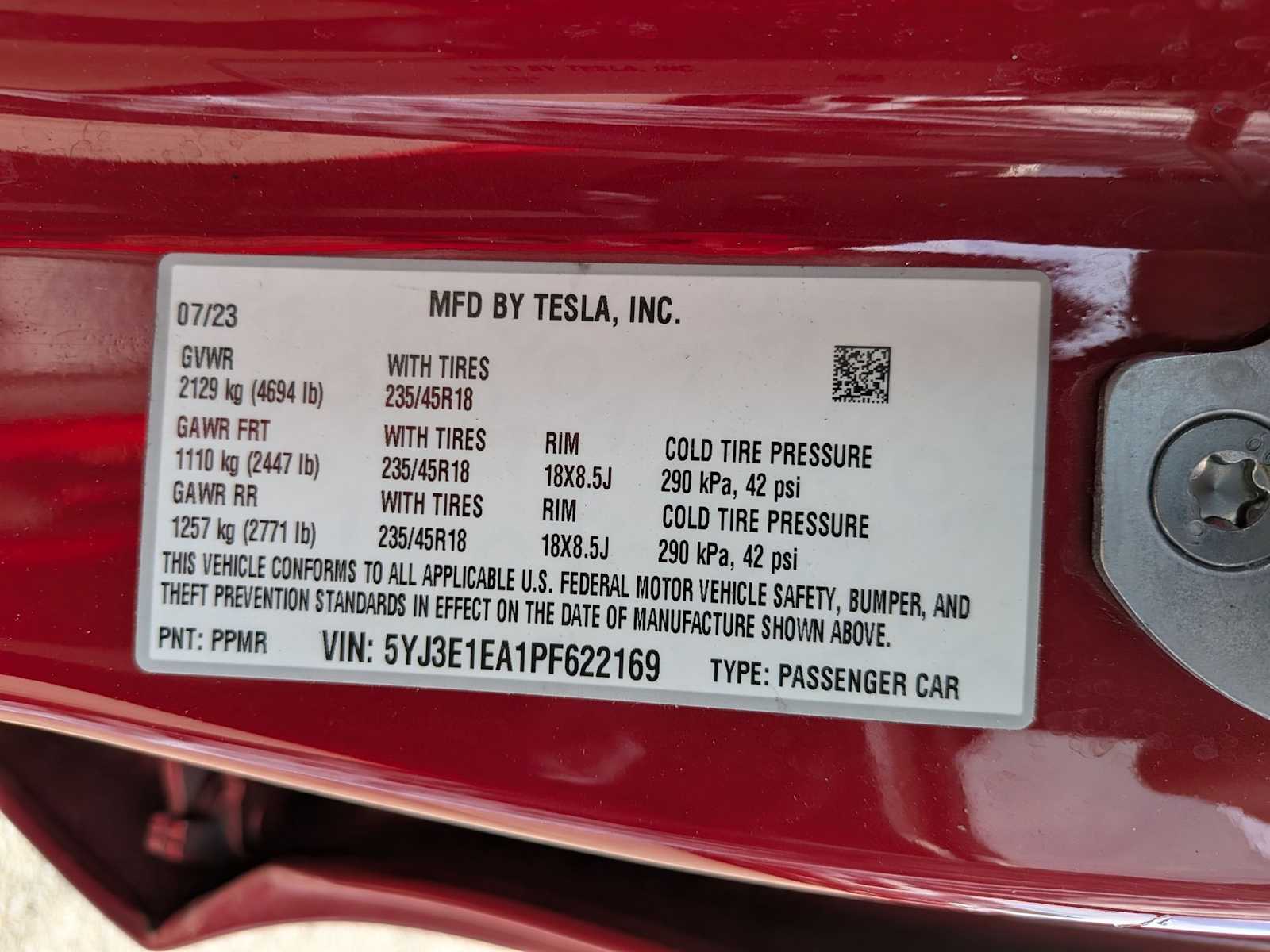 Thumbnail: 2023 Tesla Model 3 - 36