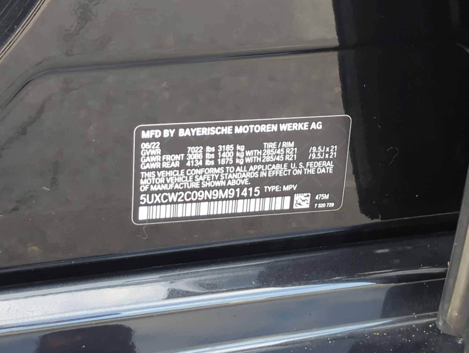2022 BMW X7 xDrive40i 30