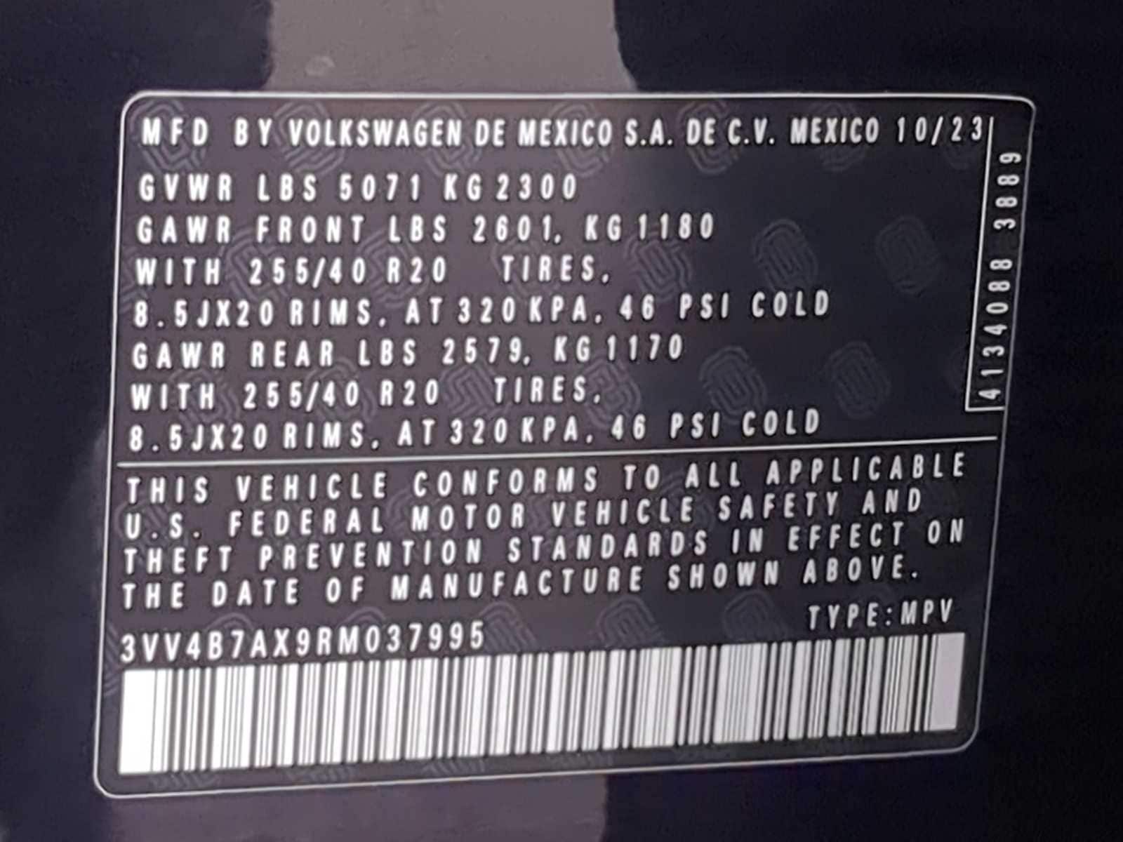 Thumbnail: 2024 Volkswagen Tiguan - 38