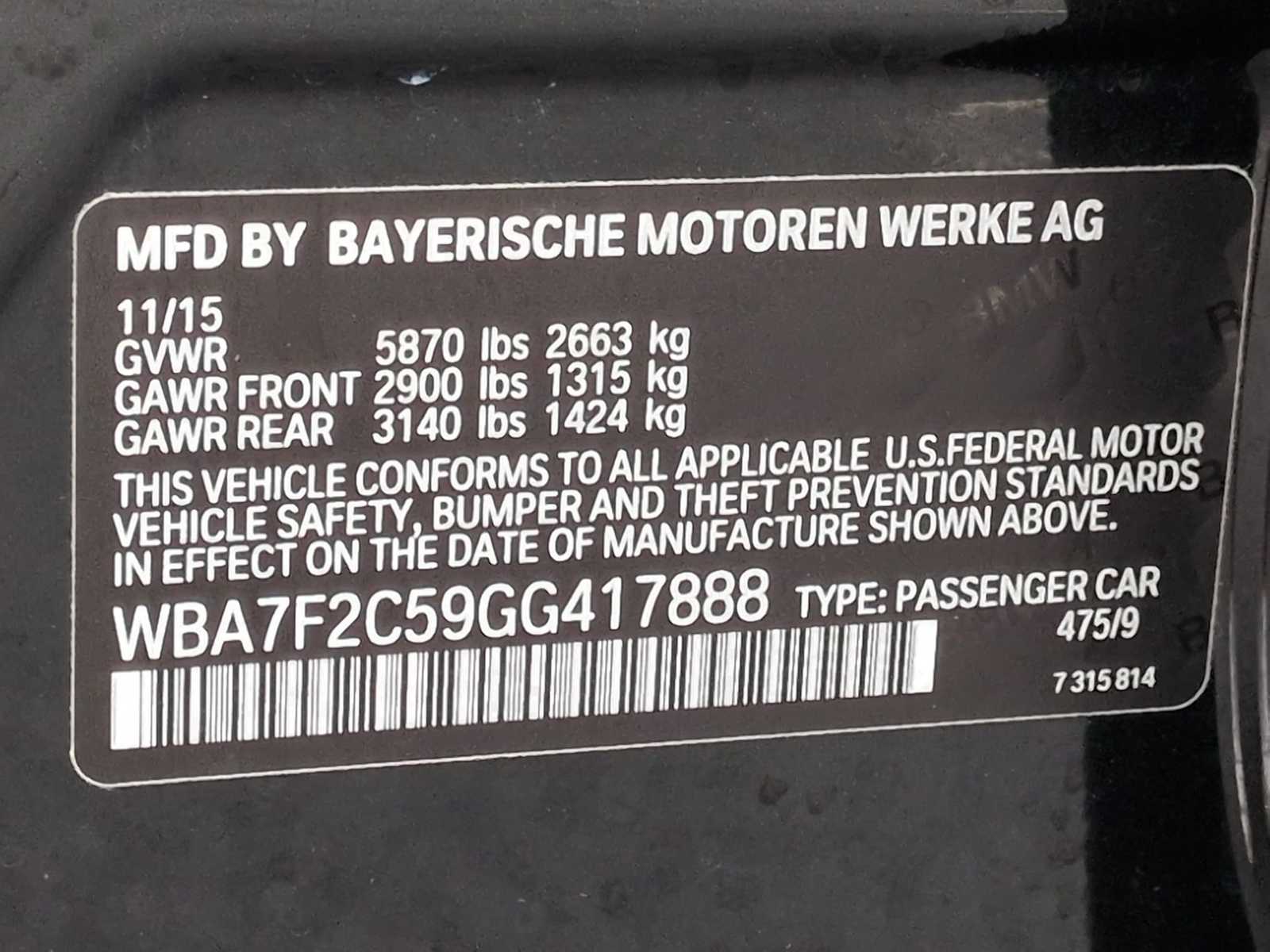 Thumbnail: 2016 BMW 7 Series - 39
