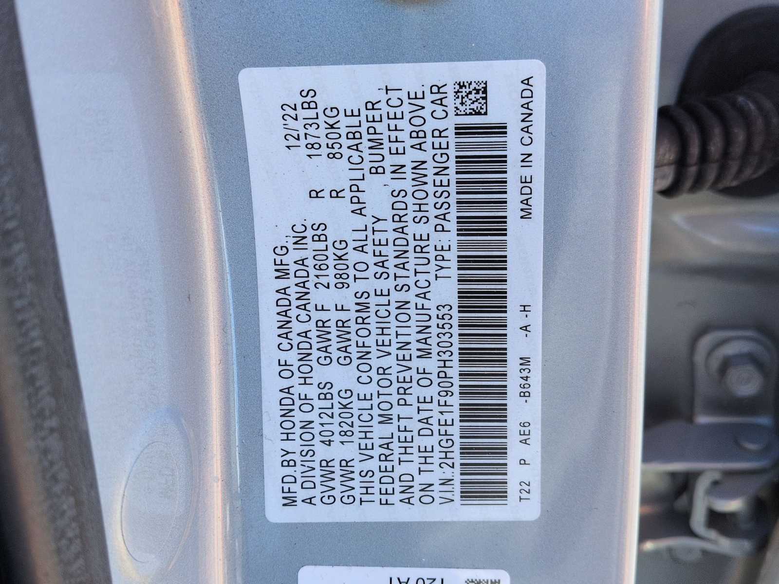 Thumbnail: 2023 Honda Civic - 39