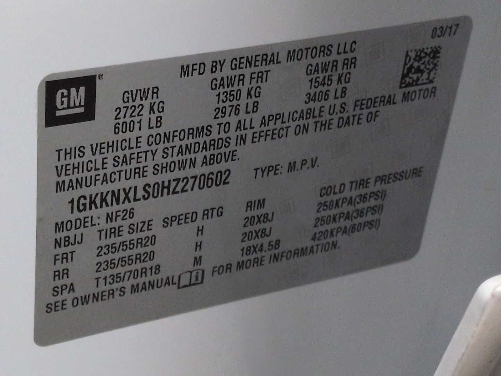 Thumbnail: 2017 GMC Acadia - 39