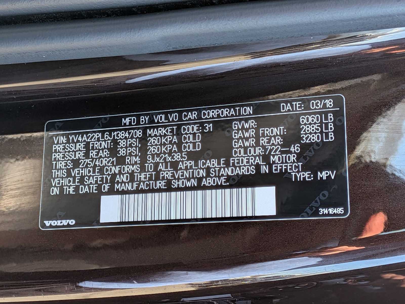 Thumbnail: 2018 Volvo XC90 - 37