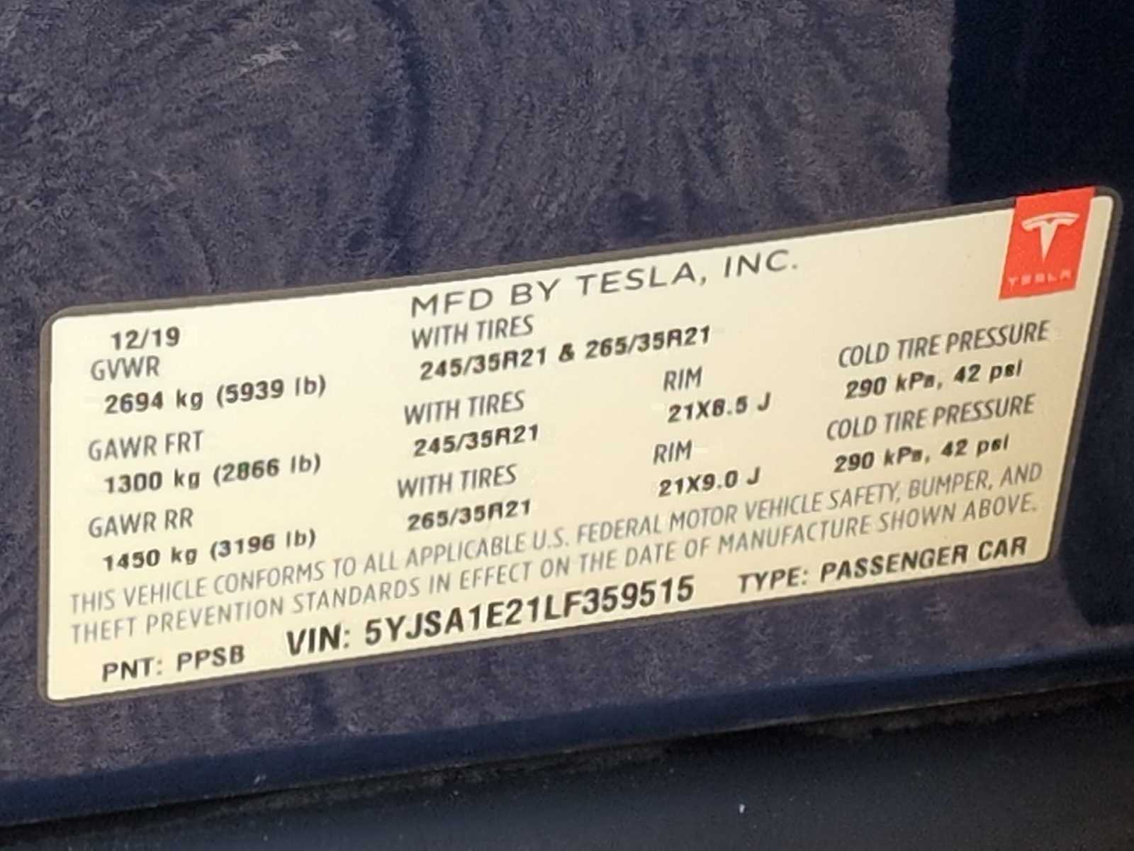 Thumbnail: 2020 Tesla Model S - 35