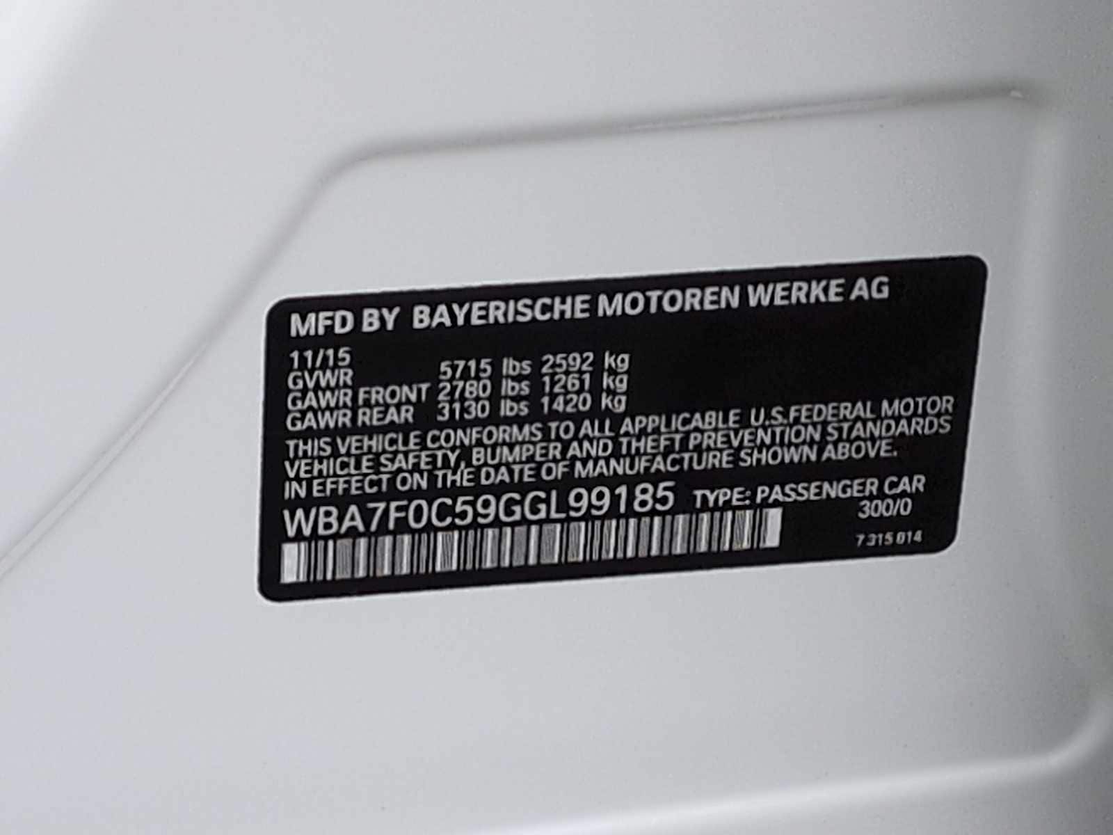 Thumbnail: 2016 BMW 7 Series - 37