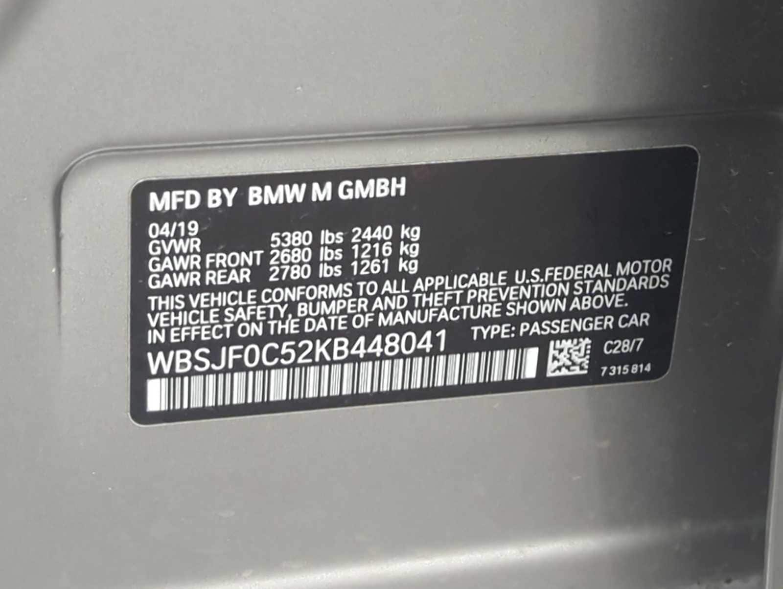 Thumbnail: 2019 BMW M5 - 22