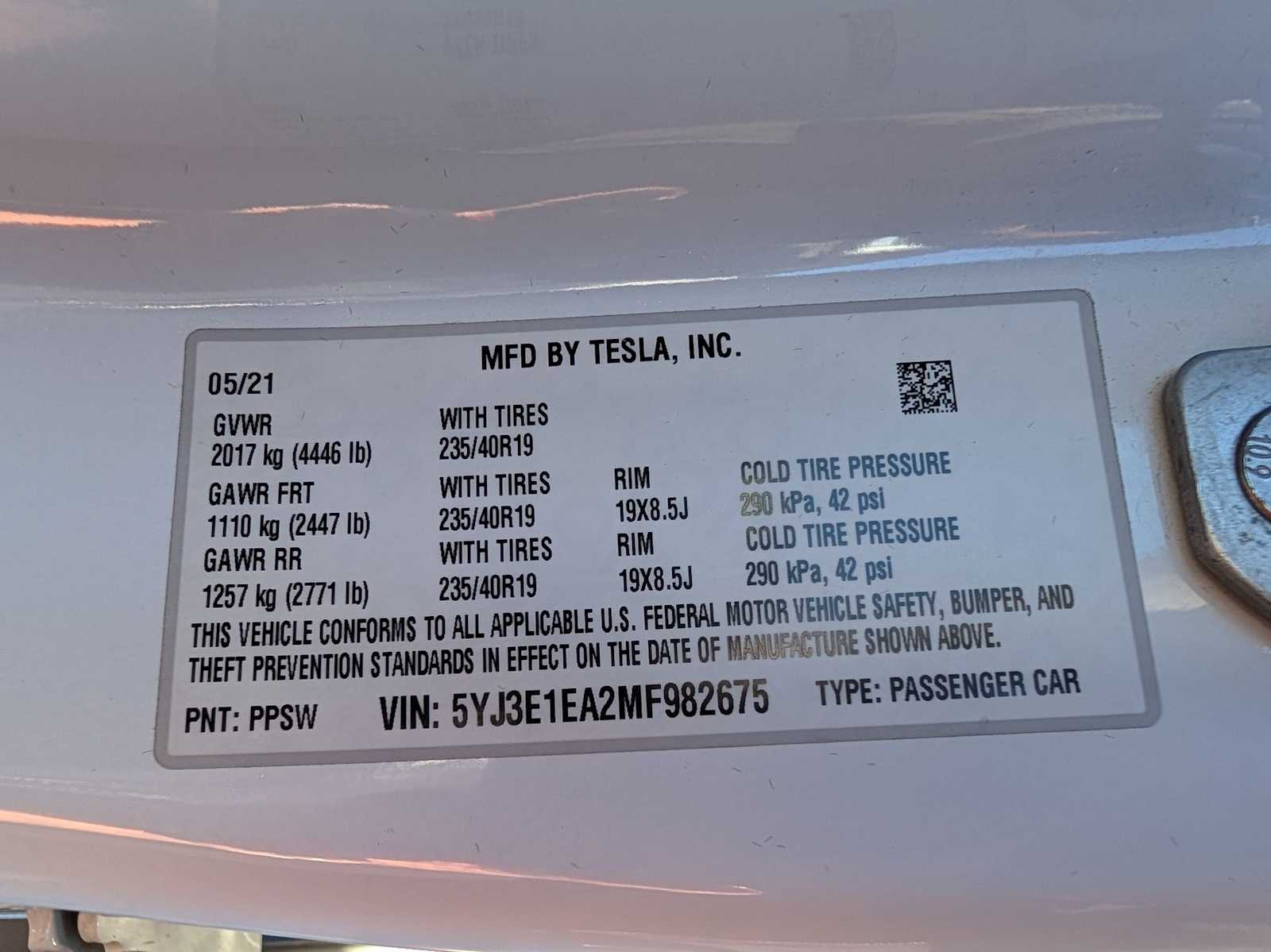 Thumbnail: 2021 Tesla Model 3 - 33