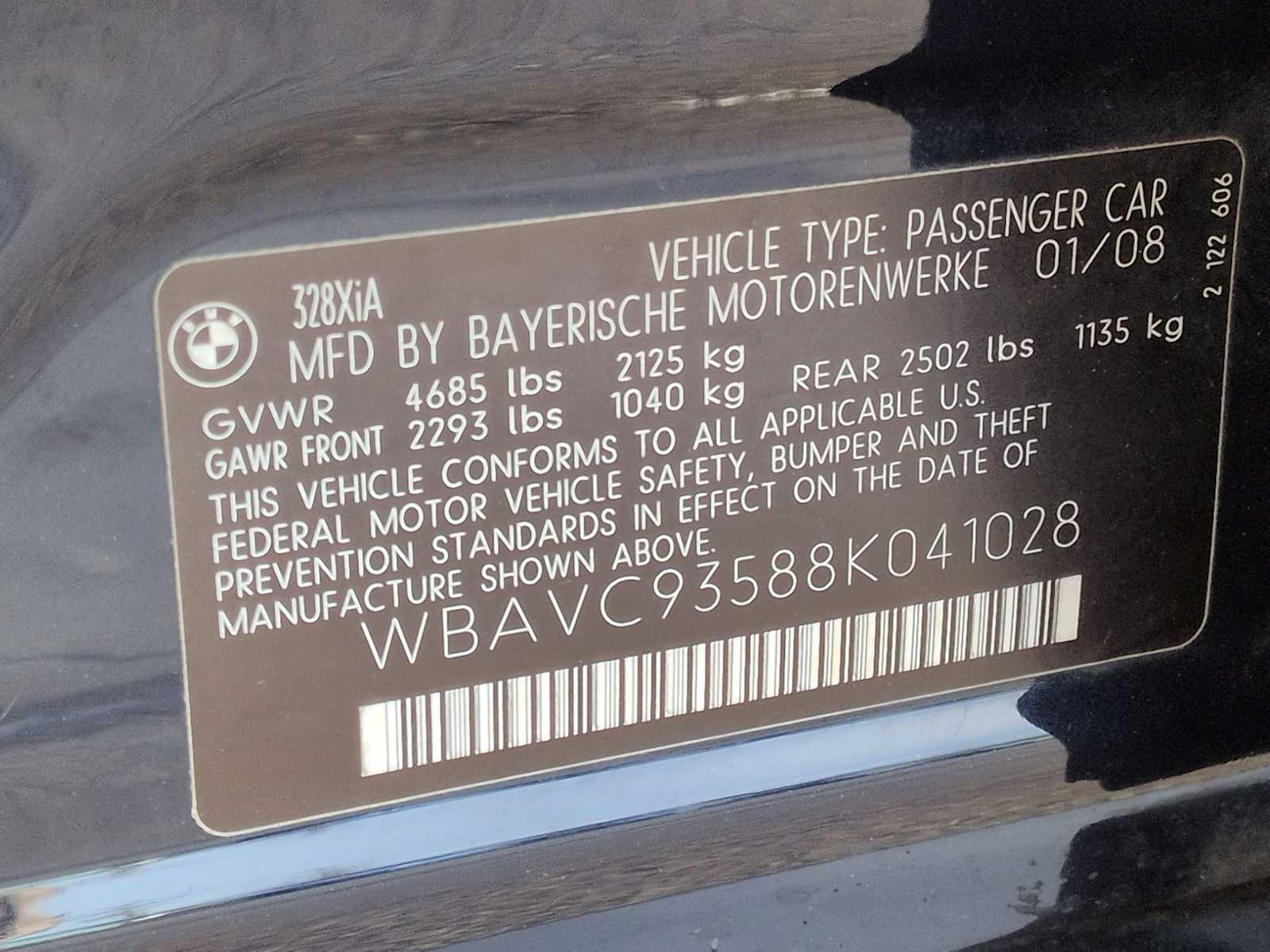 Thumbnail: 2008 BMW 3 Series - 36