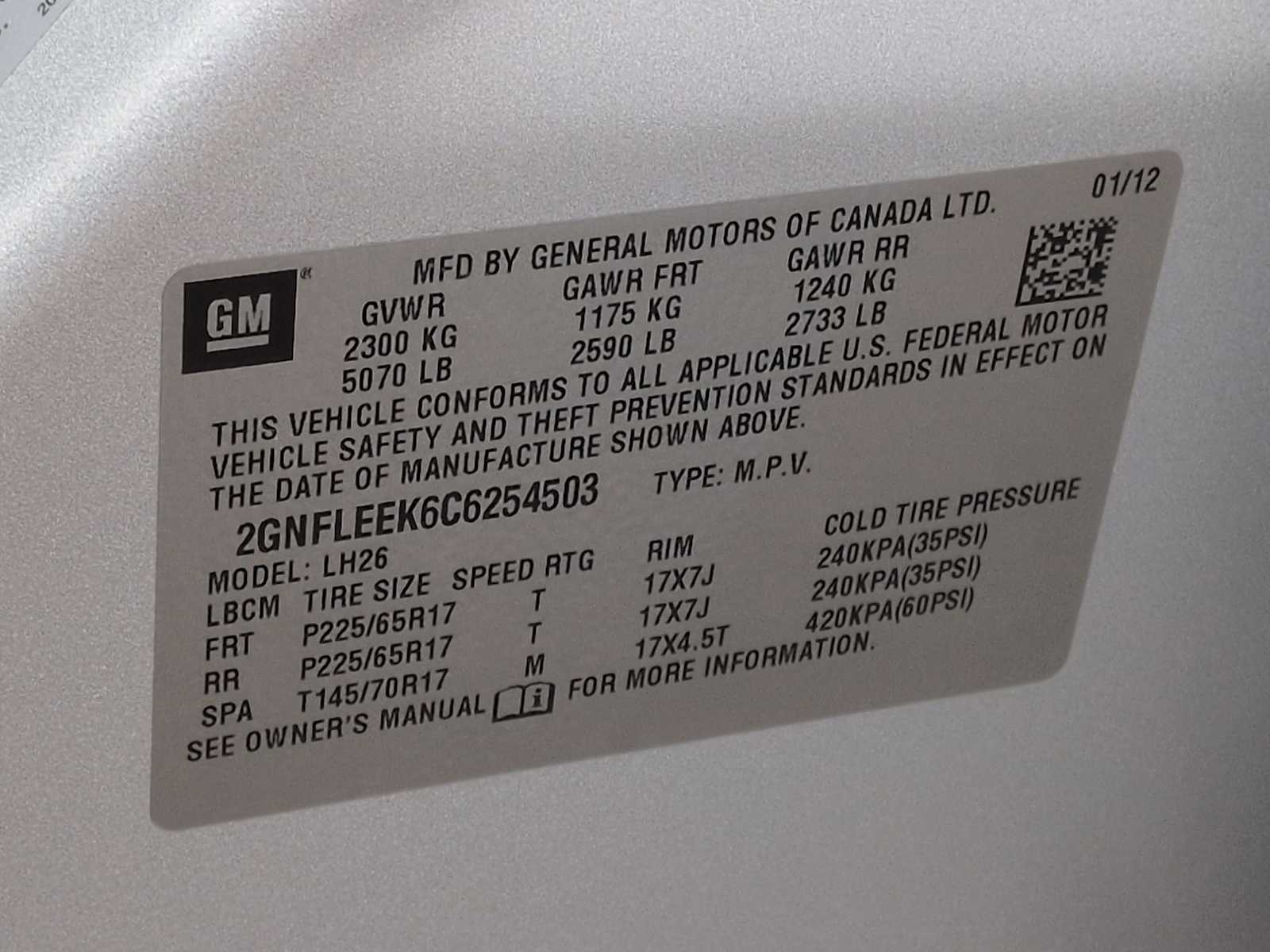 Thumbnail: 2012 Chevrolet Equinox - 35