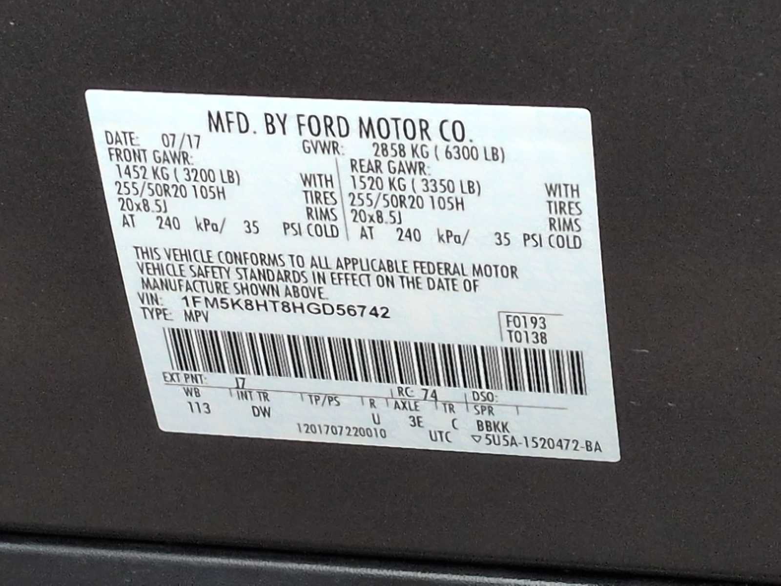 Thumbnail: 2017 Ford Explorer - 38