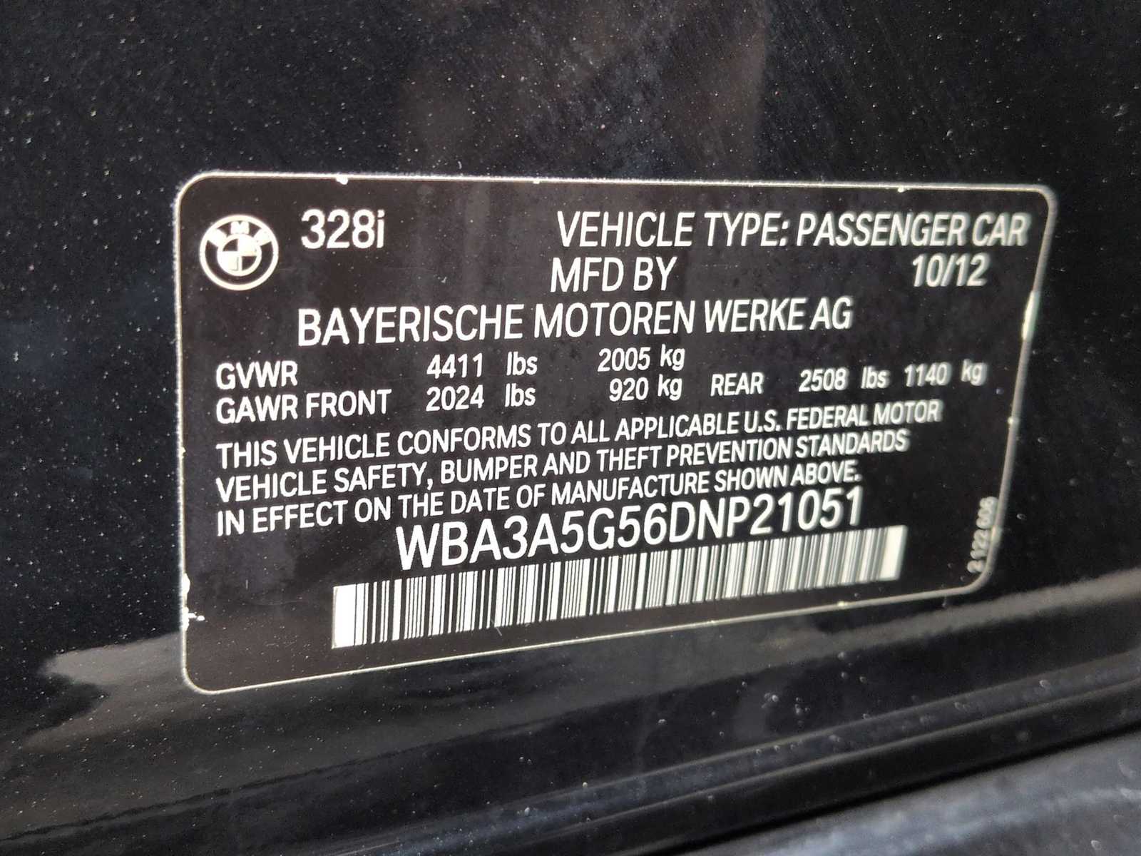 Thumbnail: 2013 BMW 3 Series - 35