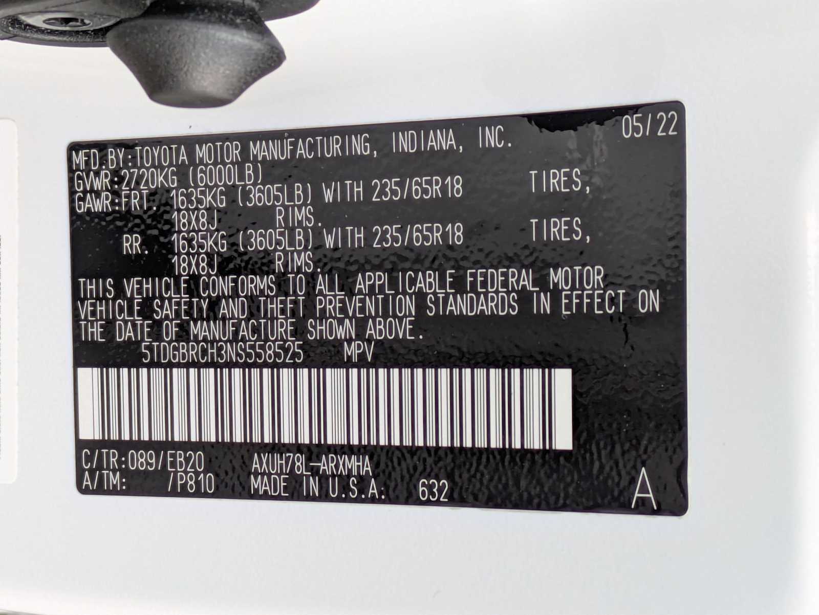 Thumbnail: 2022 Toyota Highlander - 38