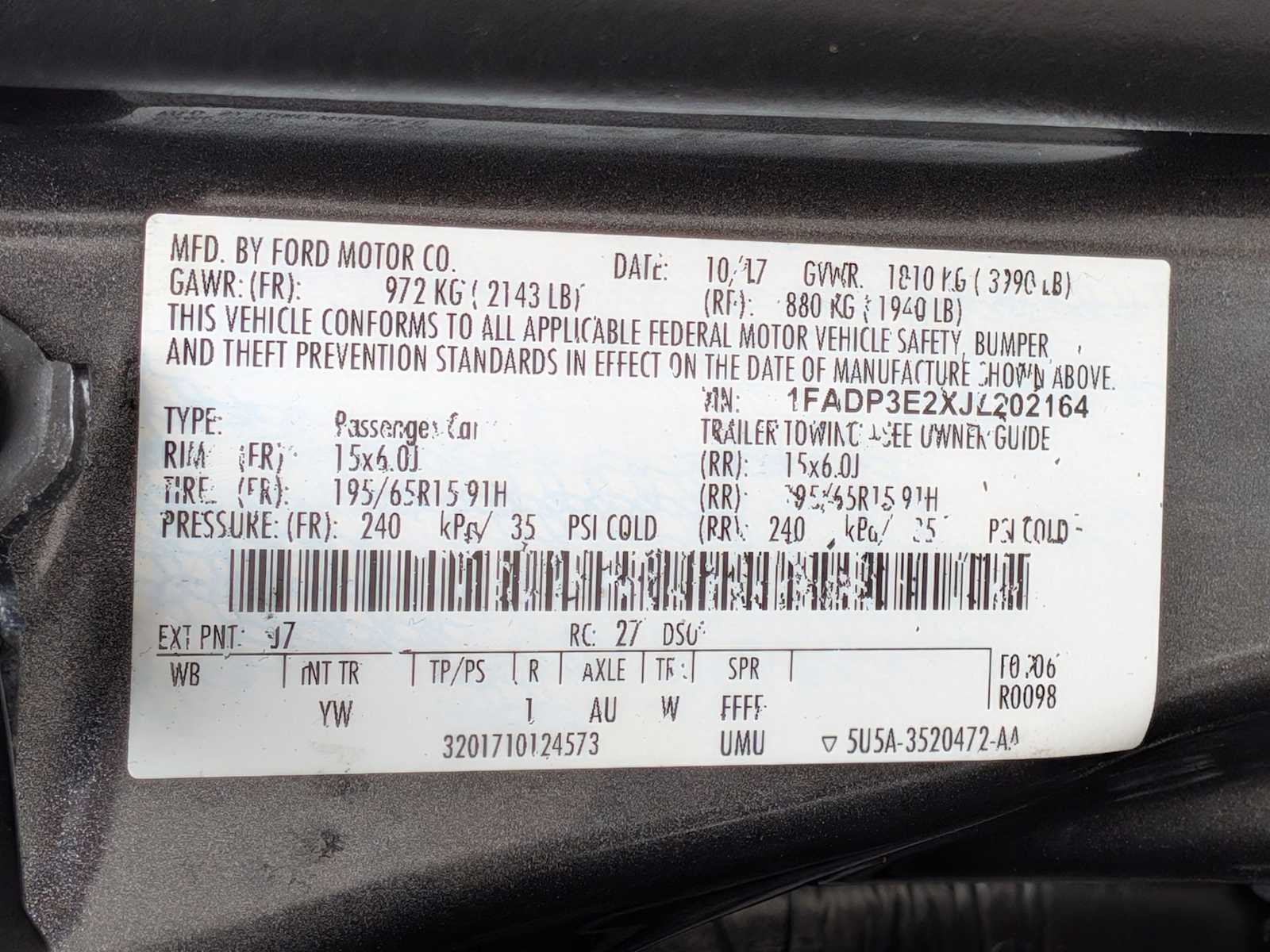 Thumbnail: 2018 Ford Focus - 34