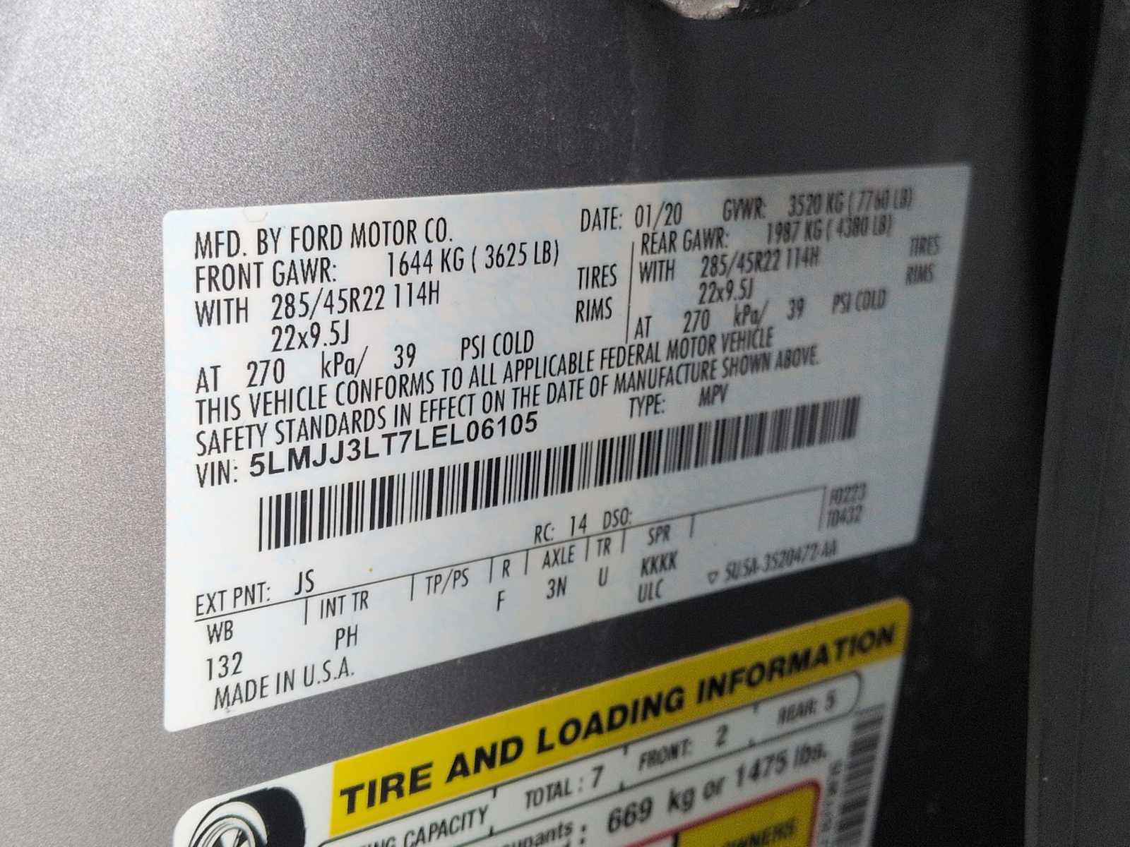 Thumbnail: 2020 Lincoln Navigator L - 38