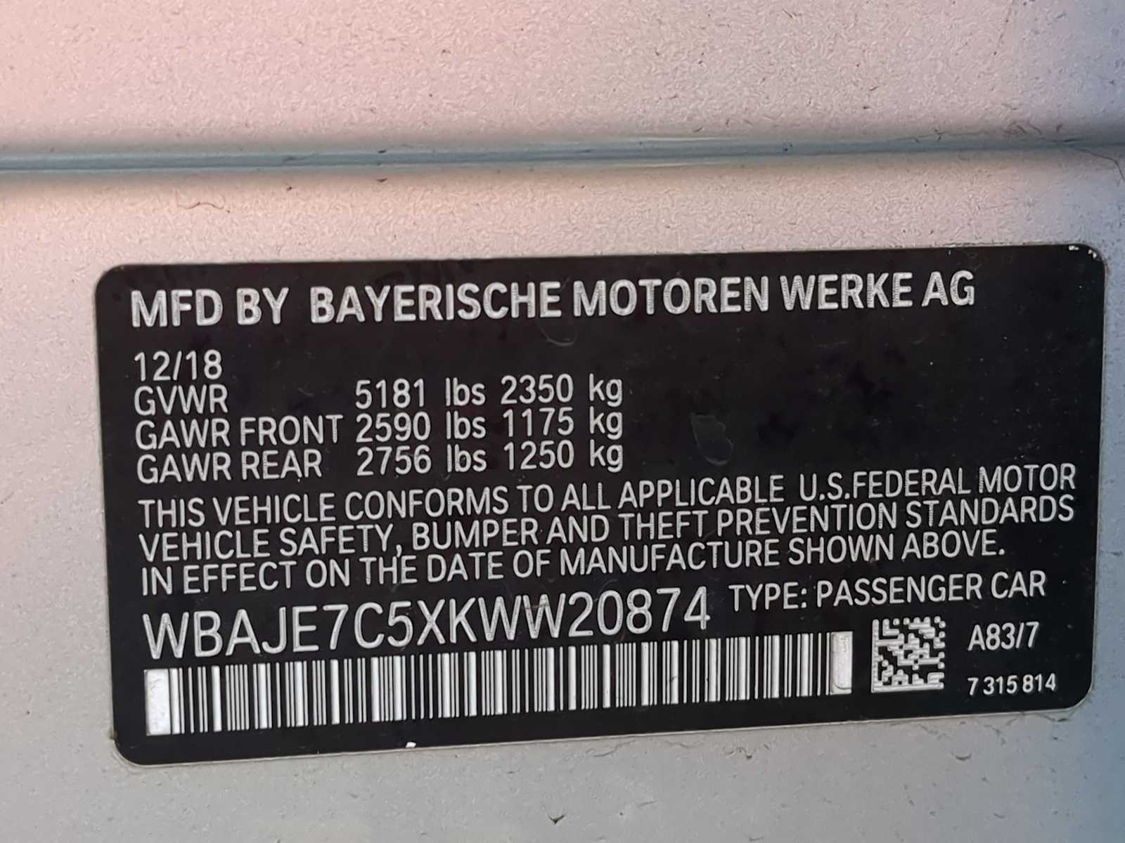 Thumbnail: 2019 BMW 5 Series - 11