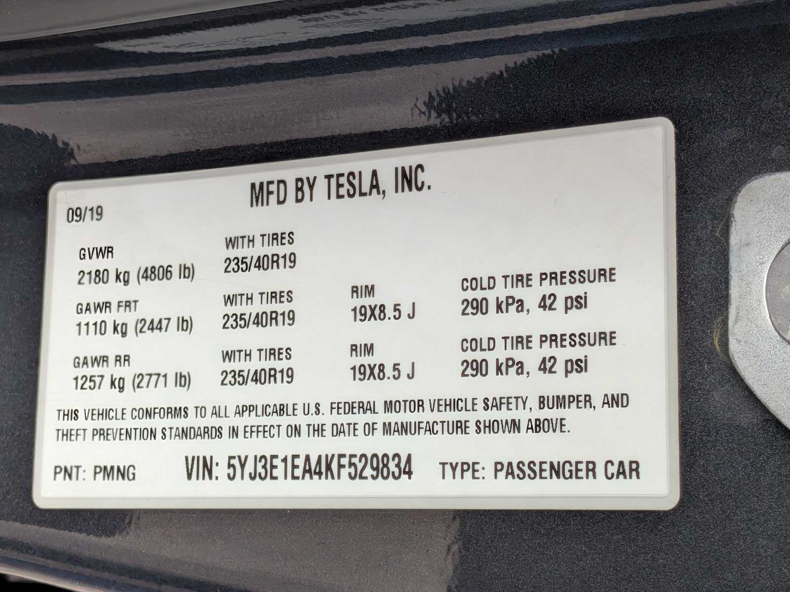 Thumbnail: 2019 Tesla Model 3 - 35