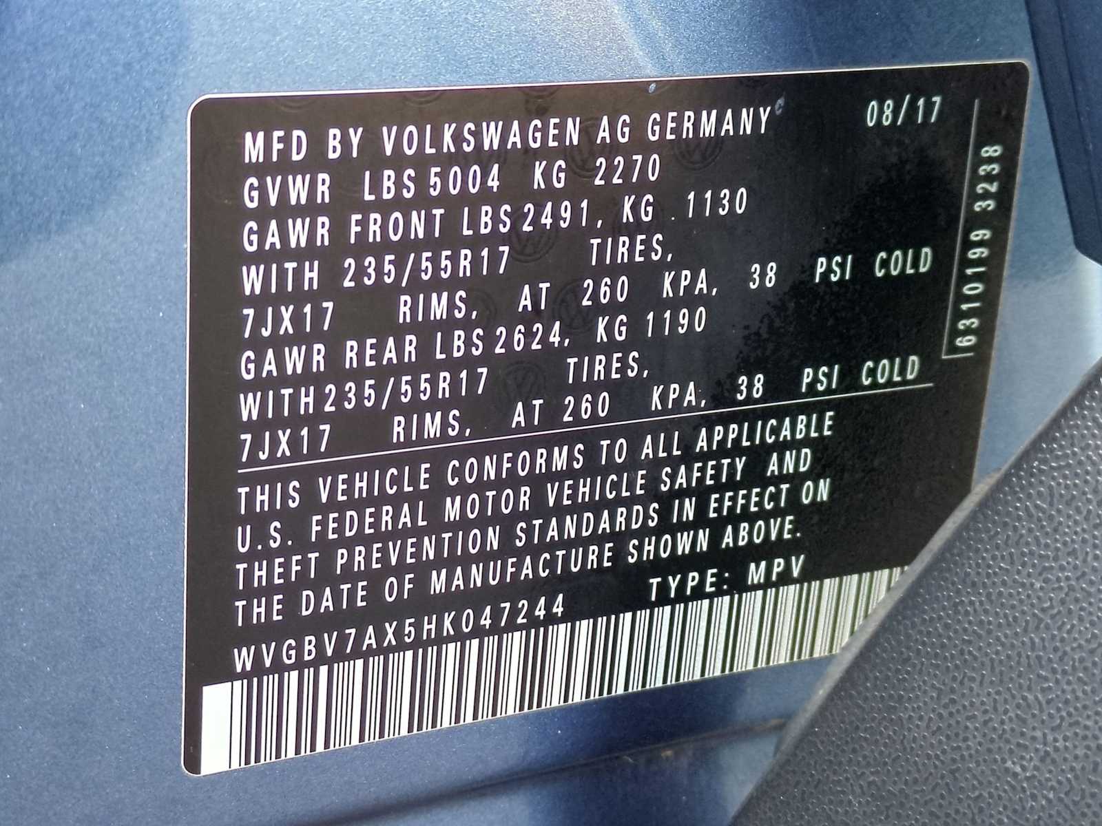 Thumbnail: 2017 Volkswagen Tiguan - 33