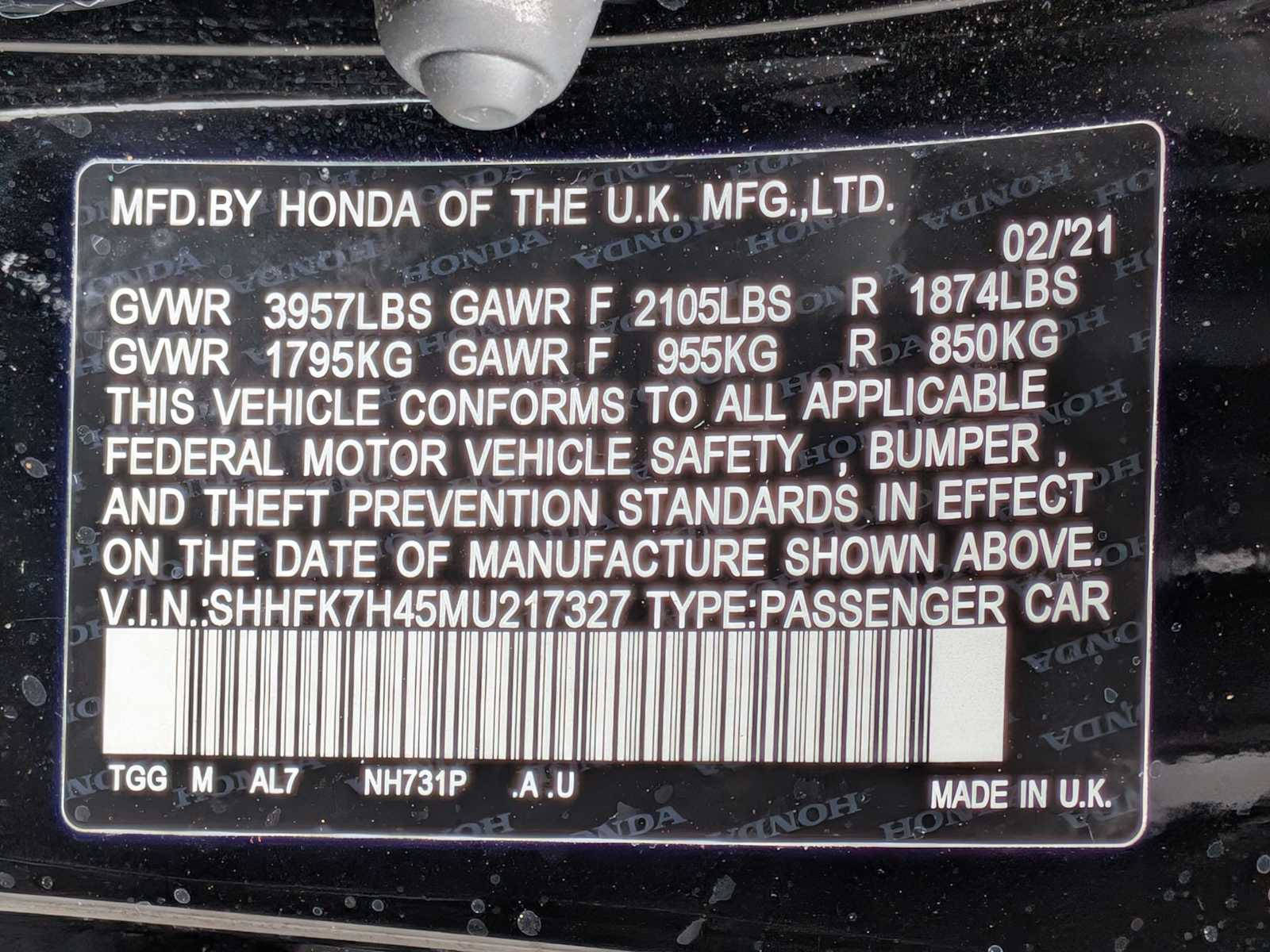 Thumbnail: 2021 Honda Civic - 35