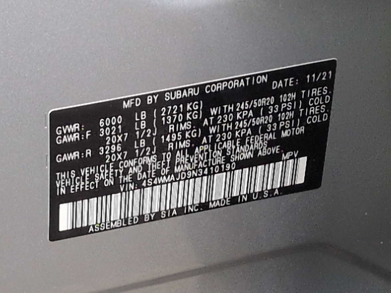 Thumbnail: 2022 Subaru Ascent - 37