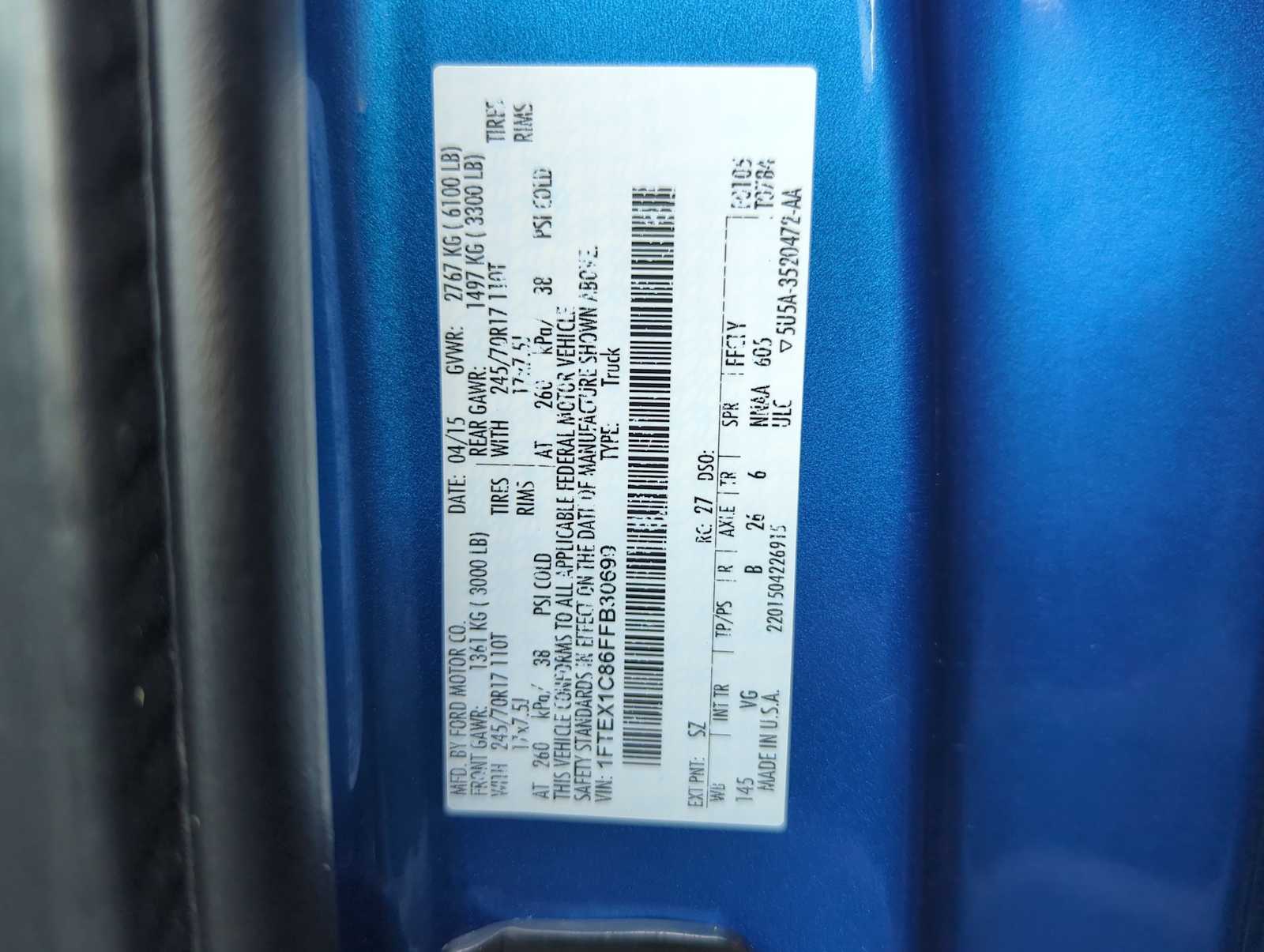 Thumbnail: 2015 Ford F-150 - 36