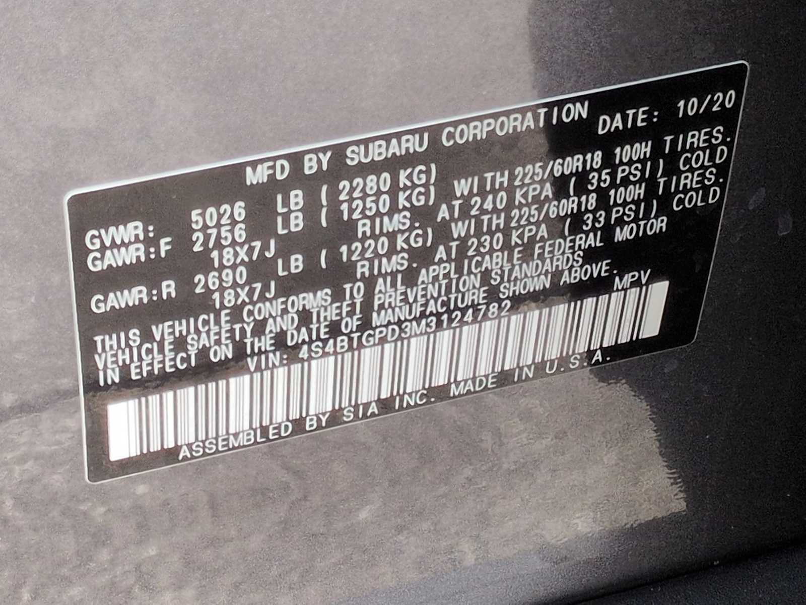 Thumbnail: 2021 Subaru Outback - 39