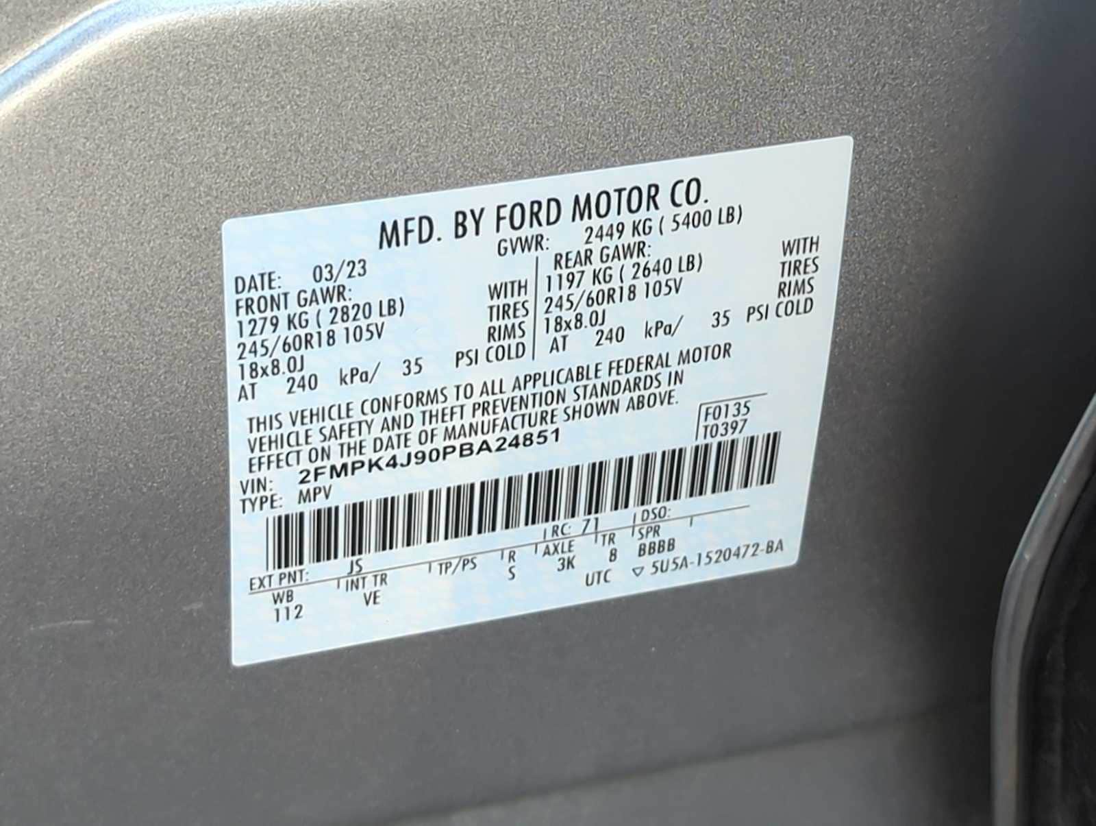 Thumbnail: 2023 Ford Edge - 35