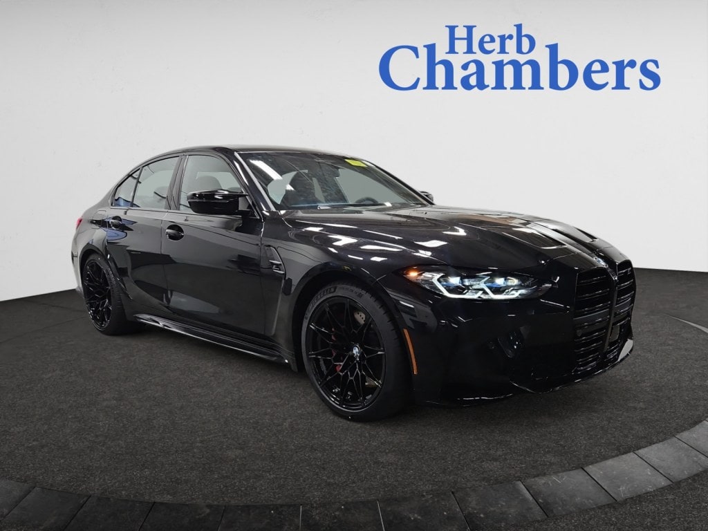 Used 2024 BMW M3 Sedan Base with VIN WBS43AY01RFT50406 for sale in Sudbury, MA