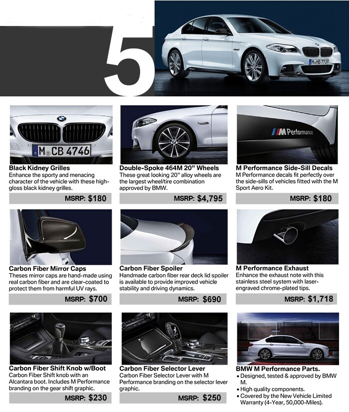 Bmw 5 series parts discount