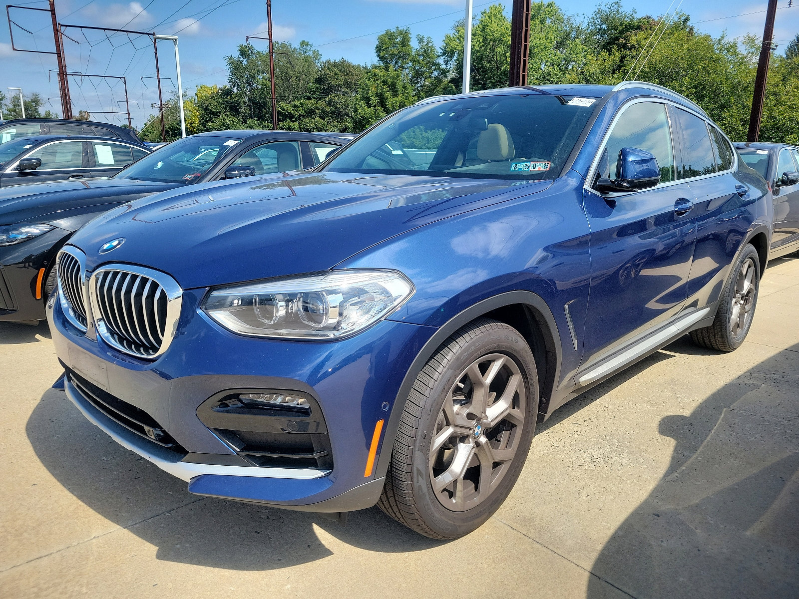 Certified 2021 BMW X4 30i with VIN 5UX2V1C04M9F04372 for sale in Cynwyd, PA