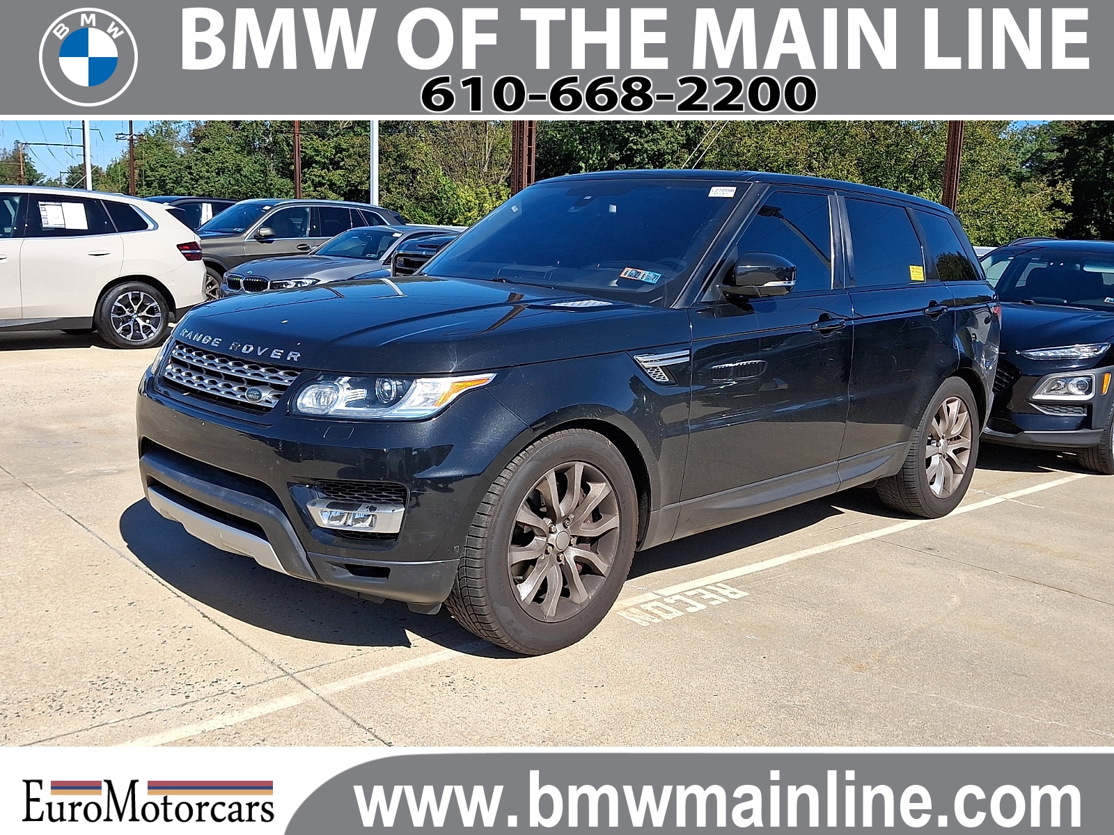 Used 2016 Land Rover Range Rover Sport Supercharged with VIN SALWR2EF5GA596342 for sale in Bala Cynwyd, PA