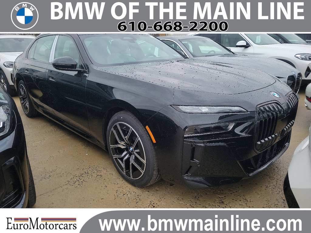 New 2024 BMW 760i For Sale at BMW of the Main Line VIN WBA33EJ06RCR63266