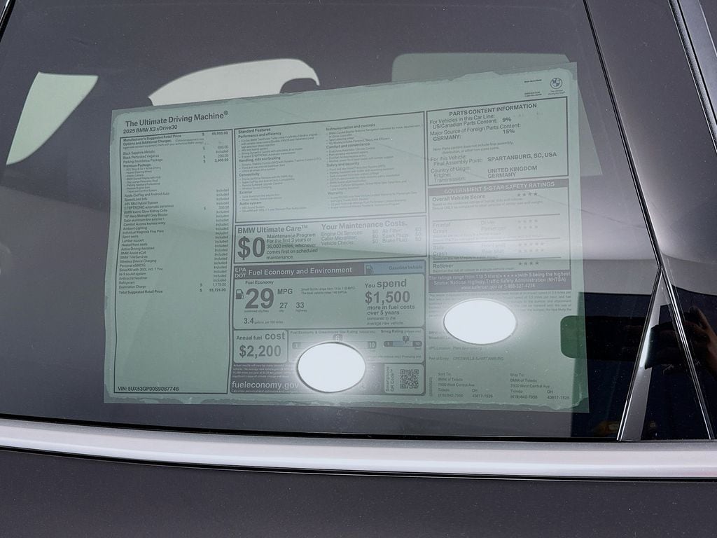 2025 BMW X3 30 - Photo 10