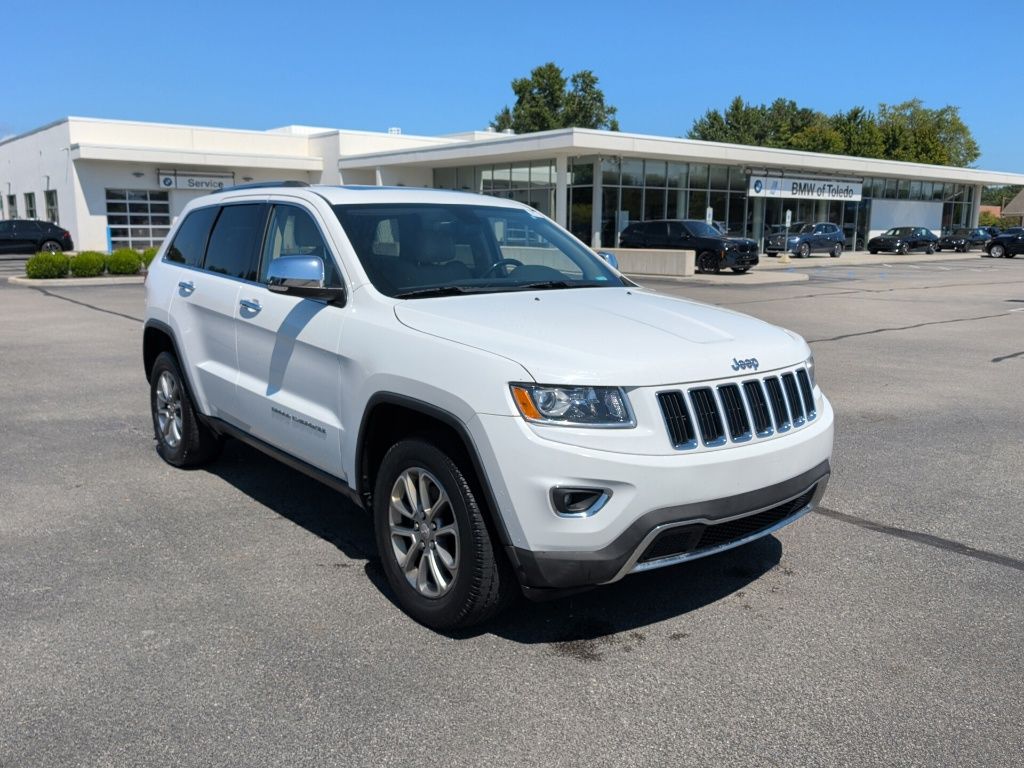 Used 2015 Jeep Grand Cherokee Limited with VIN 1C4RJFBGXFC779190 for sale in Toledo, OH