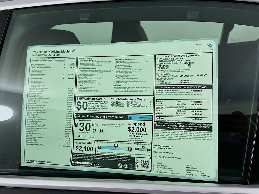 2026 BMW 5 Series 530i - Photo 10