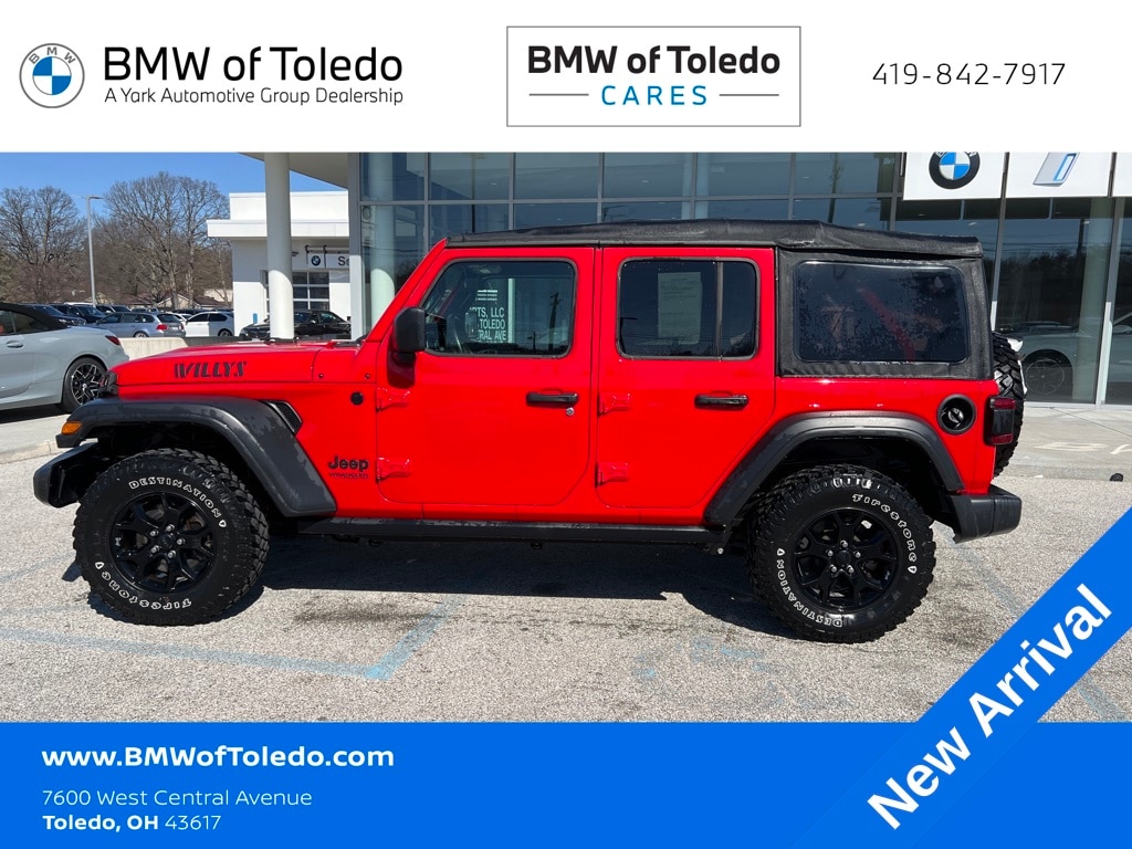 Used 2020 Jeep Wrangler AUTO For Sale in Toledo OH | Vin: 1C4HJXDN5LW339692
