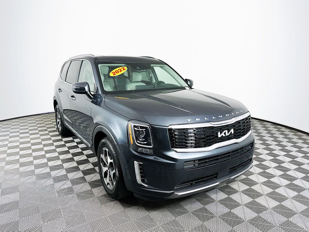 Used 2022 Kia Telluride EX with VIN 5XYP34HC0NG290978 for sale in Toledo, OH
