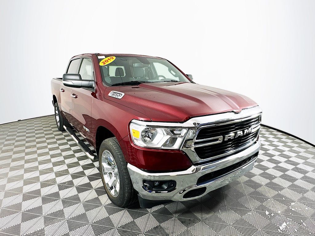 Used 2019 RAM Ram 1500 Pickup Big Horn/Lone Star with VIN 1C6SRFFT4KN710552 for sale in Toledo, OH